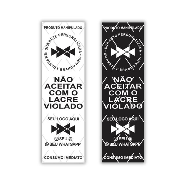 Adesivos Lacre de Segurança